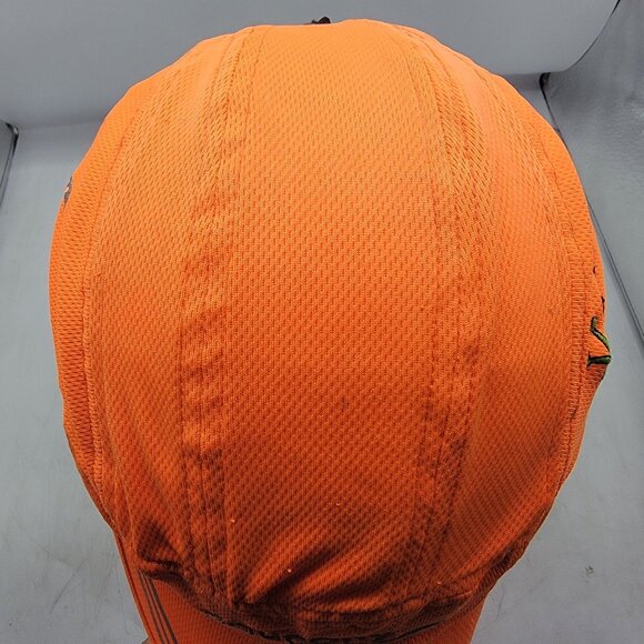 Saucony A Snails Pace Orange Running Hat Cap Athletic Lightweight Outdoors - Picture 6 of 9